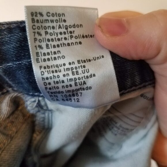 AG Adriano Goldschmied Jeans The Tomboy Relaxed Straight Size 29 Distressed Mid - Picture 9 of 9